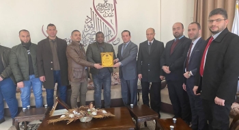 نيابتَا غزة الجزئيّتان الأولى والثانية تجتمع مع قيادة المباحث العامة