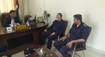 رئيس نيابة غزة الكلية يستقبل مدير شرطة بلدية غزة ويؤكدان على تعزيز حماية المستهلك ومكافحة الجرائم الاقتصادية