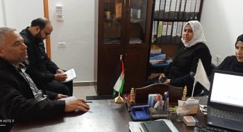 رئيسا قلم نيابتَا خانيونس الكلية والجزئية يعقدان الاجتماع الربعي الأول لمتابعة تكاملية سير العمل