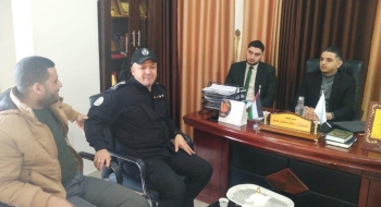 نيابة غزة الجزئية الأولى تؤكد على التنسيق الدائم مع جهاز الدفاع المدني