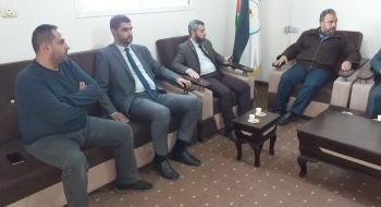 نيابة رفح الجزئية و داخلية رفح الشق المدني يبحثان سبل التعاون المشترك