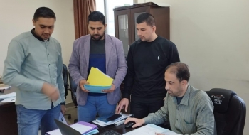 دائرة الأرشيف المركزي تُجري جولة متابعة وتدقيق على النيابات الجزئية في قطاع غزة