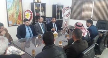 استقبل رئيس بلدية الزوايدة د.أيمن ابو سويرح وأعضاء المجلس البلدي ا. يحيى أبو زايد م. يوسف ابو زايد أ. علي ابو زايد ا.ياسر نصار النائب العام المستشار أ.ضياء الدين المدهون