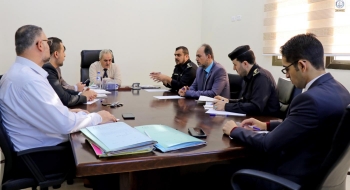 نيابة تنفيذ الأحكام تجتمع بالمكتب الفني بالقضاء والإدارة العامة لمراكز الإصلاح والتأهيل