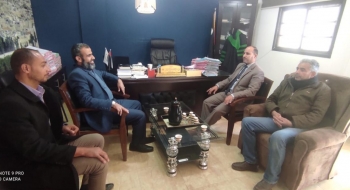 نيابة رفح الكلية تعقد لقاءً مشتركاً مع بلدية الشوكة