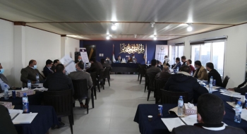 خلال اجتماعه برؤساء النيابات والأقلام..النائب العام /2021 سيشهد تطوراً فنياً وإدارياً ونهوضاً بواقع العدالة وترسيخ سيادة القانون