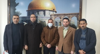  نيابة غزة الجزئية الثانية تستقبل وفد وزارة العمل 