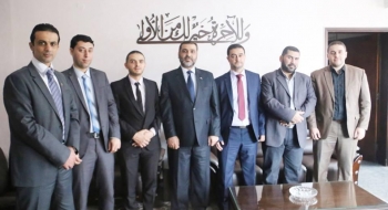 خلال اجتماعه بأعضاء نيابة الشما