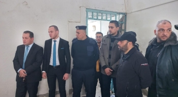 نيابة غزة الجزئية الثانية تُجري زيارة تفقدية لمركز شرطة الشاطئ