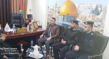 نيابة غزة الجزئية الأولى تلتقي بوفد من الشرطة المجمعية ومدير ديوان المظالم