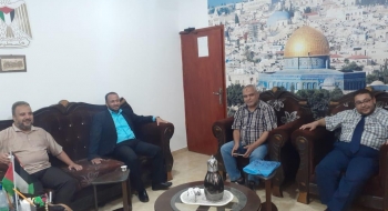 نيابة رفح تستقبل مدير عام الداخلية بالمحافظة 