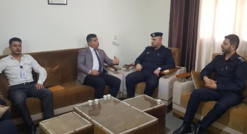دائرة الشيكات بنيابة غزة الجزئية الثالثة تباشر زياراتها لمراكز شرطة محافظة غزة