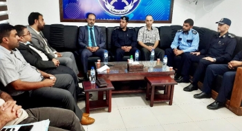 نيابتي رفح الكلية وتنفيذ الأحكام تجريان زيارة تعاونية لقيادة شرطة محافظة رفح