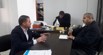 نيابة الوسطى الكلية ومحكمة بداية دير البلح تعقدان لقاءً مشتركاً