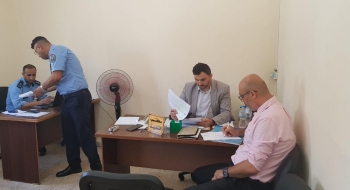 نيابة تنفيذ الأحكام تناقش مع مدير شرطة الدرج آليات تعزيز التعاون ومتابعة تنفيذ الاحكام في القضايا الجزائية