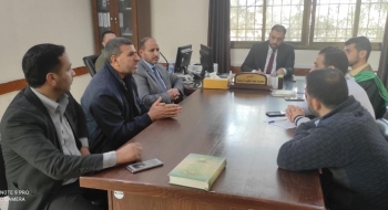 نيابة رفح الكلية ومحكمة صلح رفح تعقدان لقاءً مشتركاً