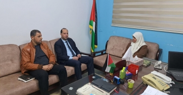 نيابة الوسطى الجزئية تستقبل نائباً من المجلس التشريعي الفلسطيني