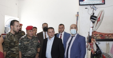 في زيارةٍ تفقدية نيابة مكافحة الفساد وجرائم الأموال تتابع أحوال النزلاء في السجن العسكري المركزي