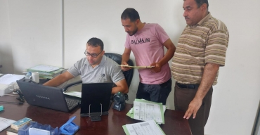 نيابة تنفيذ الأحكام الجزائية تواصل جولاتها التفتيشية على النيابات الكلية في محافظات قطاع غزة