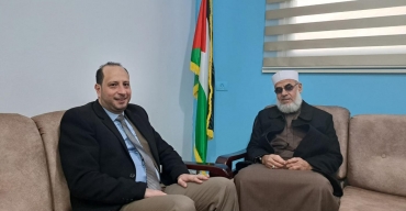نيابة الوسطى الجزئية تستقبل نائباً من المجلس التشريعي الفلسطيني