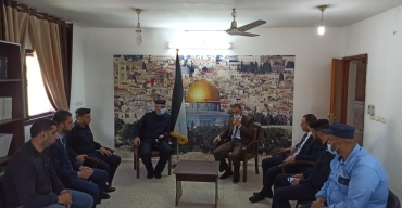 مدير نيابة شمال غزة  يشيد بدور شرطة معسكر جباليا في حفظ الأمن وحماية  والجبهة الداخلية اثناء العدوان الاسرائيلي على  قطاع غزة