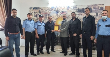 خلال اجتماعه بادارة الشرطة القضائية مدير نيابة شمال غزة يؤكد على حسن استقبال جمهور المواطنين