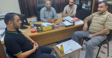 نيابة تنفيذ الأحكام الجزائية تعقد اجتماعاً مع محكمة صلح رفح ومحكمة بداية دير البلح