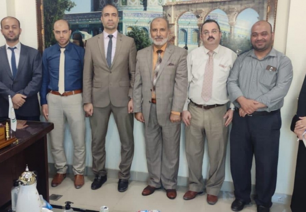 ️نيابة غزة الجزئية الثانية تعقد لقاءاً تعاونياً مع نقابة الصيادلة