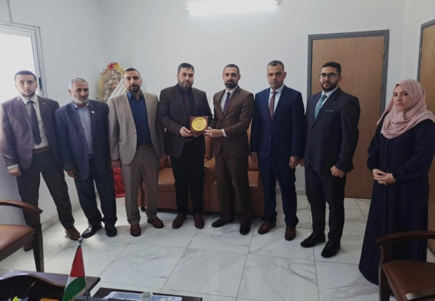 نيابة الشمال الجزئية تكرّم وكيل نيابتها عِرفاناً بجميل جهده في نهاية فترة عمله في النيابة
