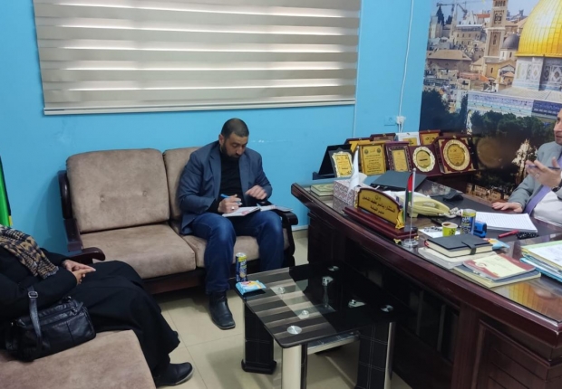 نيابة الوسطى الجزئية تعقد اجتماعاً مع وزارة الأشغال العامة والإسكان