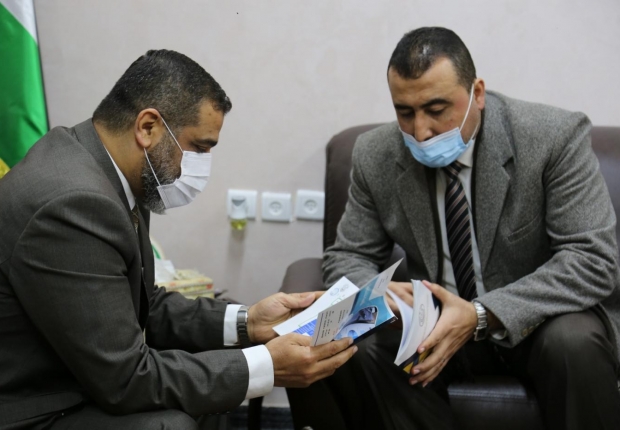 عميد المعهد العالي للقضاء يطلع النائب العام على التقرير السنوي للمعهد لعام 2020