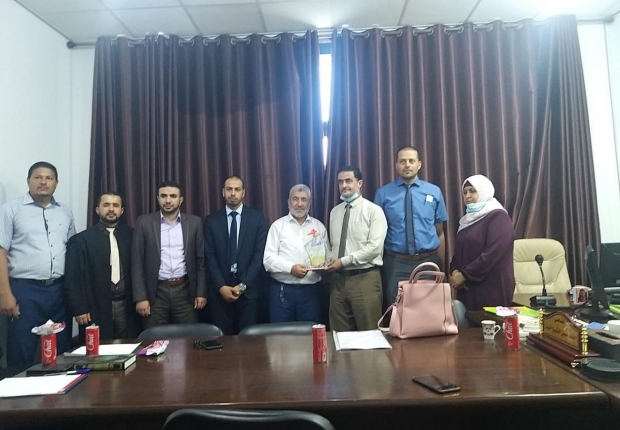 نيابة خانيونس الكلية ومحكمة صلح خانيونس تناقشان سبل التعاون المشترك لتحقيق عدالة ناجزة
