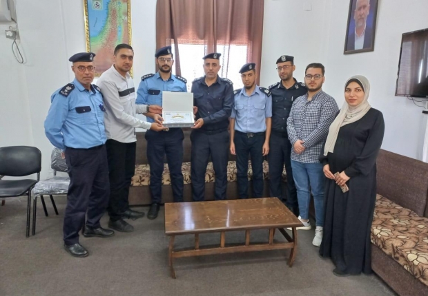 نيابة غزة الجزئية الثانية تُجري زيارة ميدانية لأقسام أرشيف مراكز غرب غزة