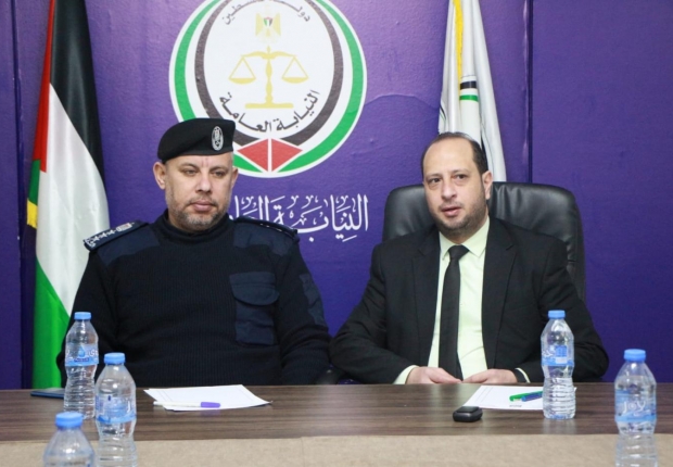 نيابة الوسطى الجزئية تستقبل مدير شرطة المحافظة الوسطى والوفد المرافق له