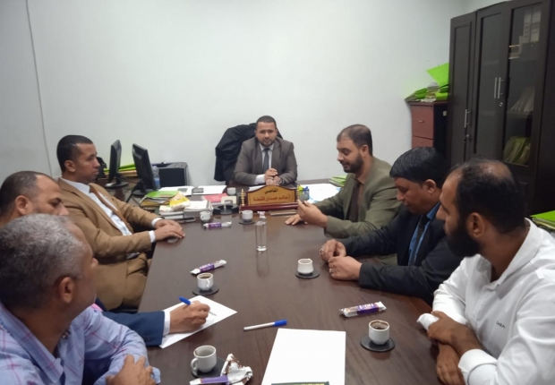 نيابة خان يونس الكلية تجتمع مع محكمة صلح خان يونس