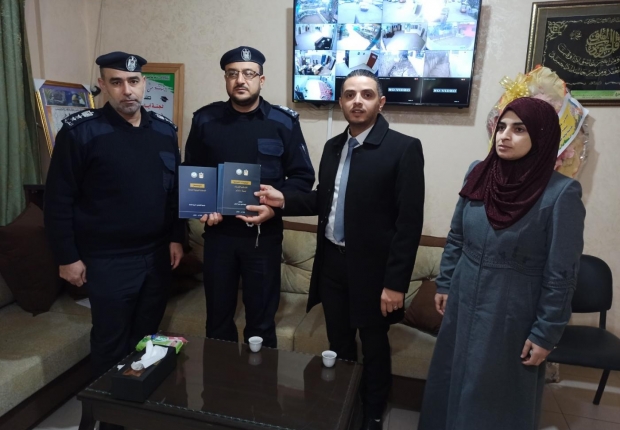 نيابة غزة الجزيئة الأولي تجري زيارة لمركز شرطة التفاح والدرج 