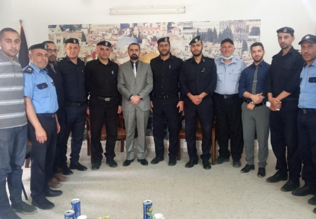 مدير نيابة شمال غزة  يستقبل مدير مركز شرطة بيت لاهيا ويؤكد على تحقيق الأمن وإرساء العدالة مع الشركاء