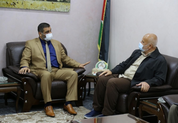 النائب العام يستقبل وكيل وزارة الداخلية والأمن الوطني ومساعداه، ويؤكدون على الشراكة في ترسيخ أمن المجتمع وتحقيق العدالة بين أفراده