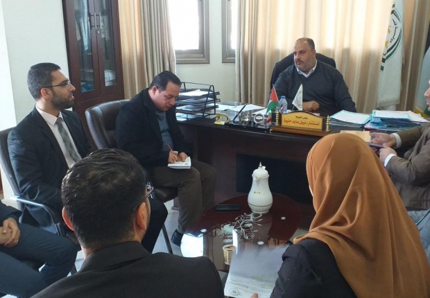 نيابة غزة الكلية تلتقي بنيابة غزة الجزئية الثانية لمواصلة ترتيب وتنظيم العلاقات النيابيّة