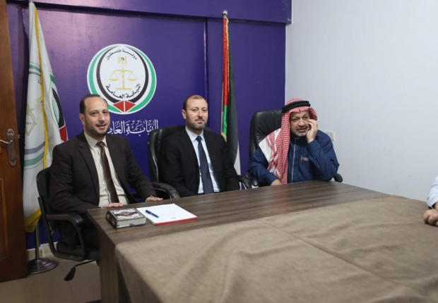 سرايا نيابة الوسطى تستقبل وفدَي رابطة علماء فلسطين ولجنة العلاقات العامة لحركة حماس في المحافظة الوسطى