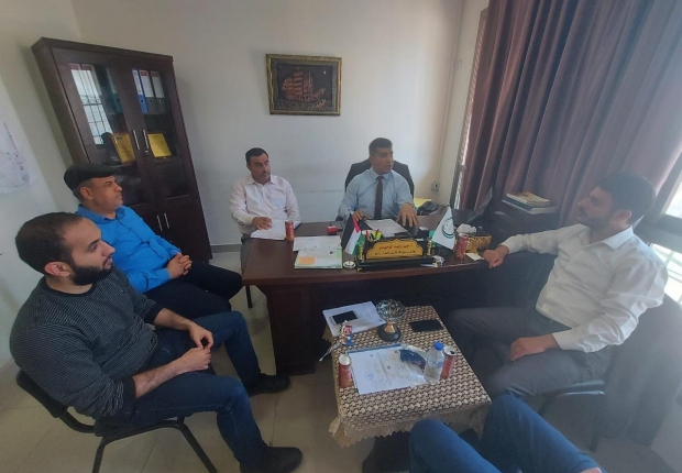 دائرة الشيكات بنيابة غزة الجزئية الثالثة تعقد اجتماعها الأول برئاسة عضو النيابة المشرف عليها