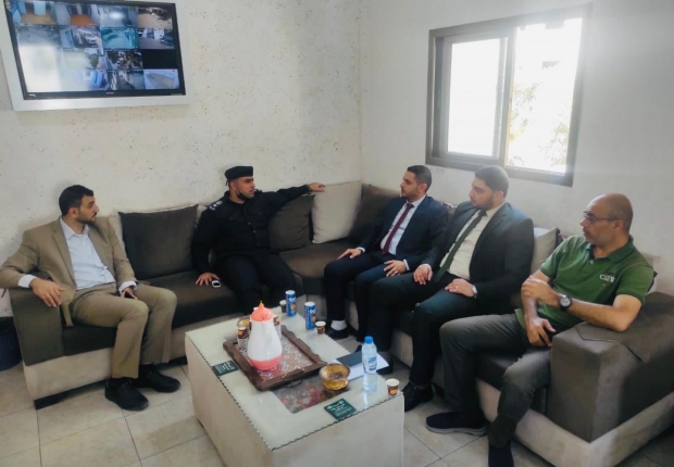 توطيداً للعلاقة بين شركاء العدالة...نيابة غزة الجزئية الأولي تعقد زيارة لقيادة مركز شرطة الزيتون
