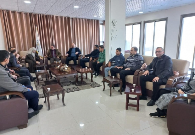 نيابة غزة الجزئية الثانية تجتمع بأعضائها وموظفيها لتعزيز جودة الأداء للعام الجديد