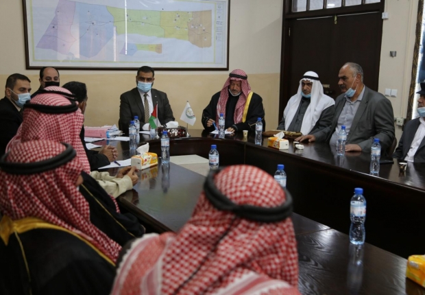 النائب العام يستقبل مخاتير ووجهاء وشباب قبيلة القطاطوة ويؤكد المحافظة على الاستقرار والسلم المجتمعي