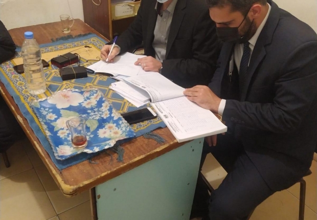 نيابة الشمال تجري جولة تفتيشية على مراكز الاصلاح والتأهيل في محافظة شمال غزة