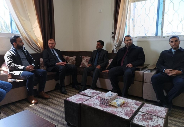 نيابة الوسطى الكلية تُجري زيارة لمديرية مكافحة المخدرات بالمحافظة الوسطى