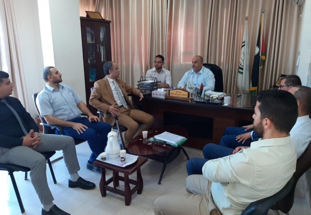 نيابة غزة الكلية تعقد اجتماعاً مع نيابات الجنايات الكبرى