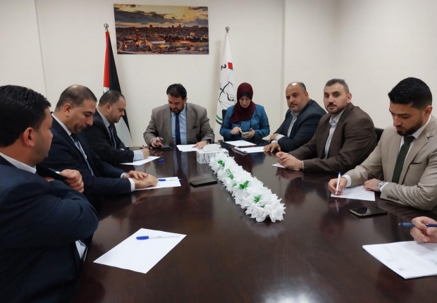 نيابة غزة الكلية تعقد لقاءً تشاركياً مع محكمة بداية غزة