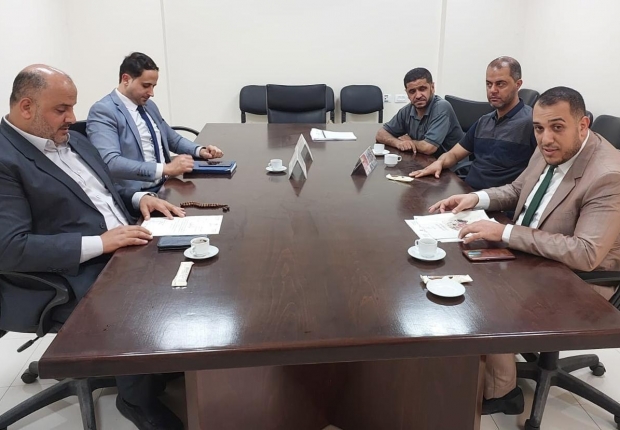 نيابة غزة الكلية تعقد اجتماعها الثاني خلال العام الجاري مع محكمة صلح غزة