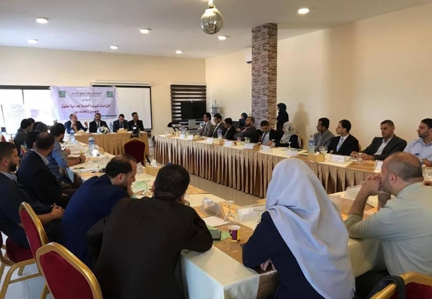 افتتح النائب العام المستشار/ ضياء الدين المدهون الدورة التدريبية